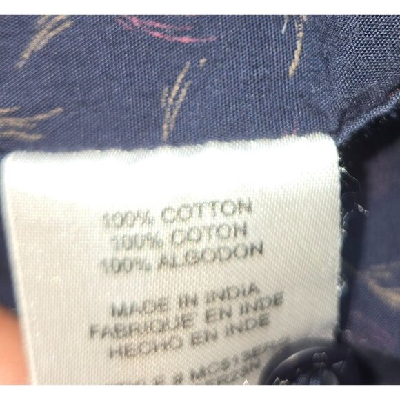 RVCA Mens Slim Fit Short Sleeve Cotton Shirt Large 100% Cotton - Picture 6 of 8